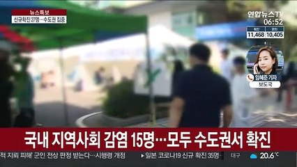 신규 확진 30명 아래로…수도권 집단 감염 이어져