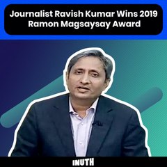 Journalist Ravish Kumar Wins 2019 Ramon Magsaysay Award