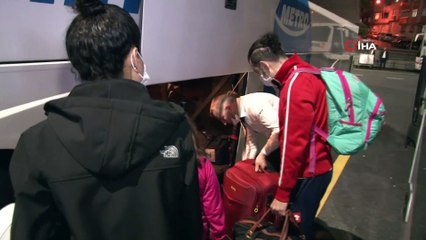 Normalleşme sürecinin başlamasıyla şehirler arası otobüs seferleri başladı- Kısıtlamanın kalkmasıyla şehirler arası otobüs seferleri başladı