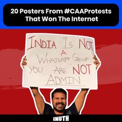 20 Posters From #CAAProtests That Won The Internet
