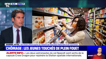 Gabriel Attal: "Le combat pour les jeunes c'est celui de la formation et de donner la capacité de trouver un emploi"