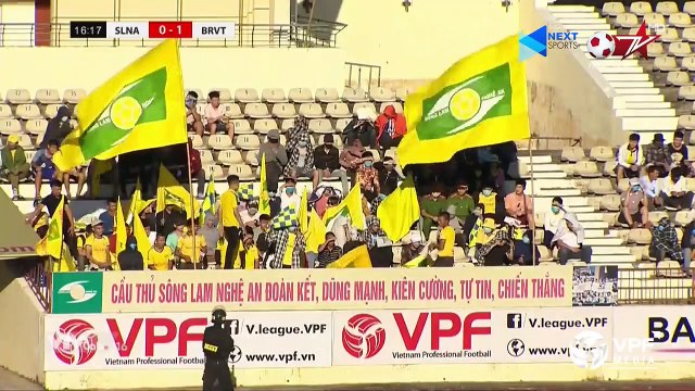 Highlights | SLNA - Bà Rịa Vũng Tàu | Kịch tính luân lưu, viết tiếp câu chuyện cổ tích | VPF Media