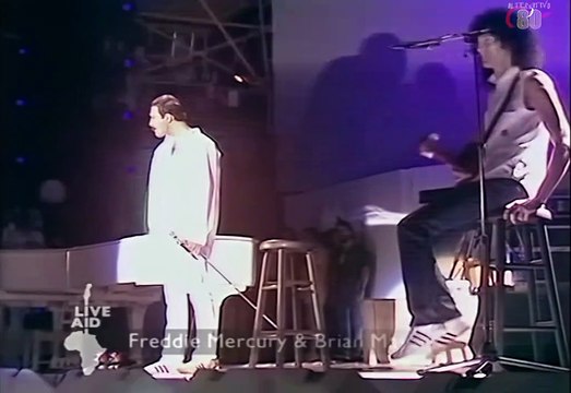 Freddie Mercury and Brian May - Is this the World We Created [Live]