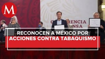OMS entrega reconocimiento a México por prohibir uso de vapeadores