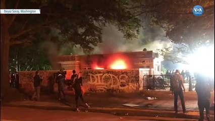 Başkent Washington'da Protestoculara Müdahale