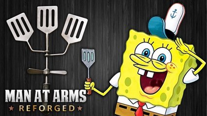 Spat, the Hydrodynamic Spatula - SpongeBob SquarePants - MAN AT ARMS- REFORGED