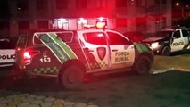 Homem embriagado bate o carro e é preso com maconha no Bairro Periolo