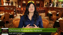 Christini's Ristorante Italiano OrlandoWonderfulFive Star Review by Maria B