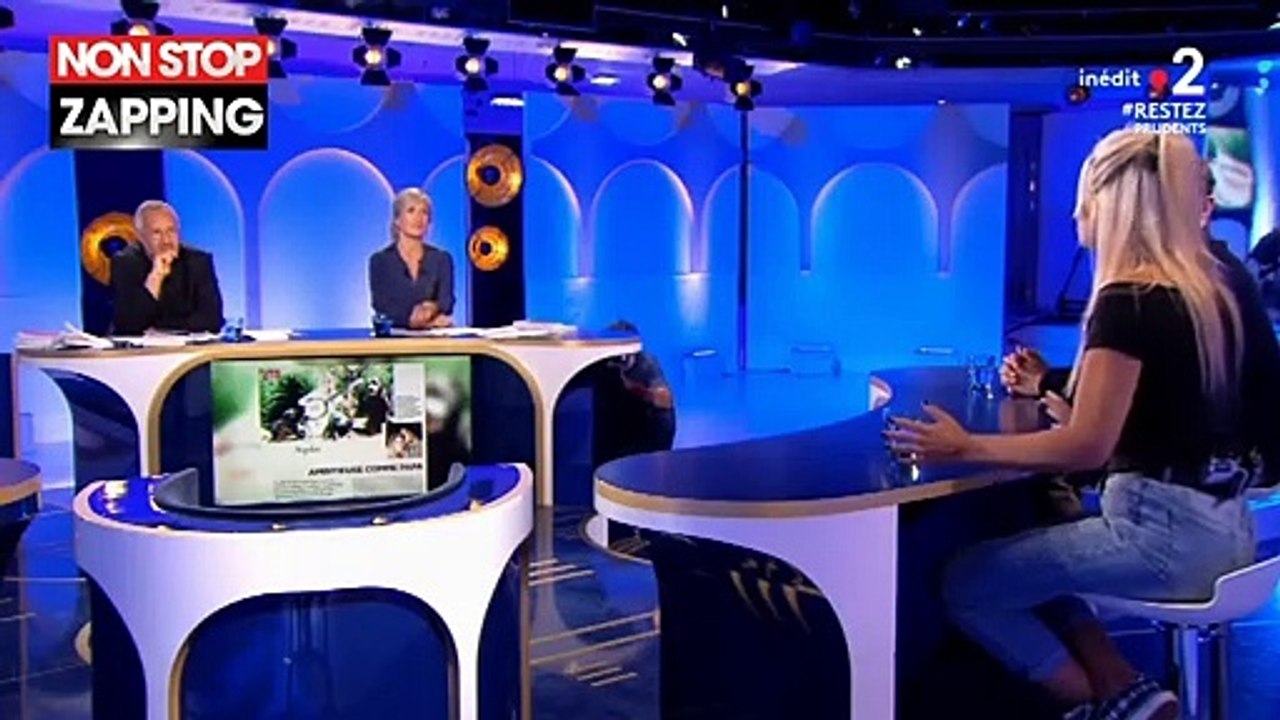 ONPC : Sophie Tapie est mal à l'aise quand il faut donner des nouvelles de son père Bernard Tapie (Vidéo)