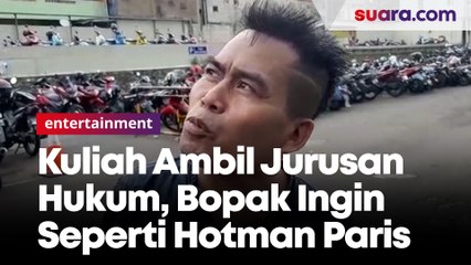 Kuliah Ambil Jurusan Hukum, Bopak Castelo Ingin Seperti Hotman Paris