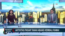 Abaikan Physical Distancing, Pedagang dan Pengunjung Penuhi Pasar Tanah Abang