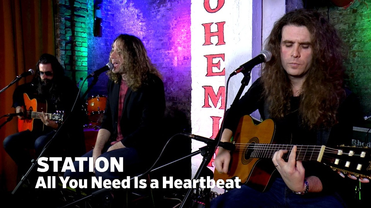 Dailymotion Elevate: Station - "All You Need Is A Heartbeat" live at Cafe Bohemia, NYC
