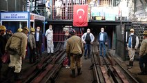 Zonguldak'ta maden işçileri işbaşı yaptı