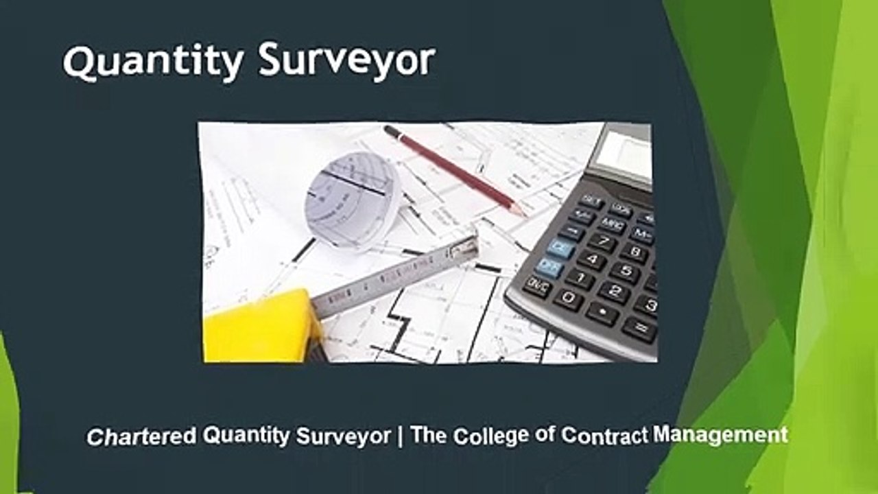 quantity surveyor