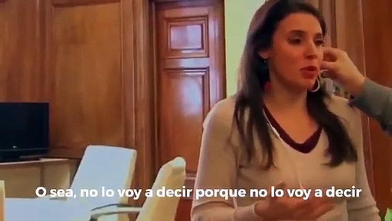 Irene Montero confiesa que el miedo al coronavirus llevó menos gente al 8-M, “pero no lo voy a decir”