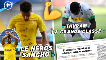 Les célébrations contre le racisme de Jadon Sancho et Marcus Thuram font le tour du monde, Zinedine Zidane va enfin avoir ce qu'il veut
