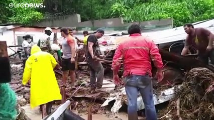 El Salvador golpeado por una tormenta tropical en medio de la emergencia sanitaria