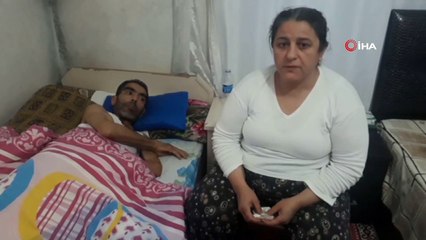 Beyni su toplayan eşi için gözyaşları arasında yardım istedi
