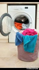 Washing Machine use ICE Trick for iron cloth