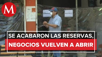 Reabren negocios previo a la “Nueva Normalidad”