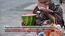 La campaña Million Dollar Vegan tiene como objetivo apoyar y cuidar durante la pandemia de covid-19