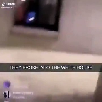 Realmente están adentro de la casa blanca!!!