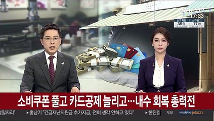 소비쿠폰 풀고 카드공제 늘리고…내수 회복 총력전