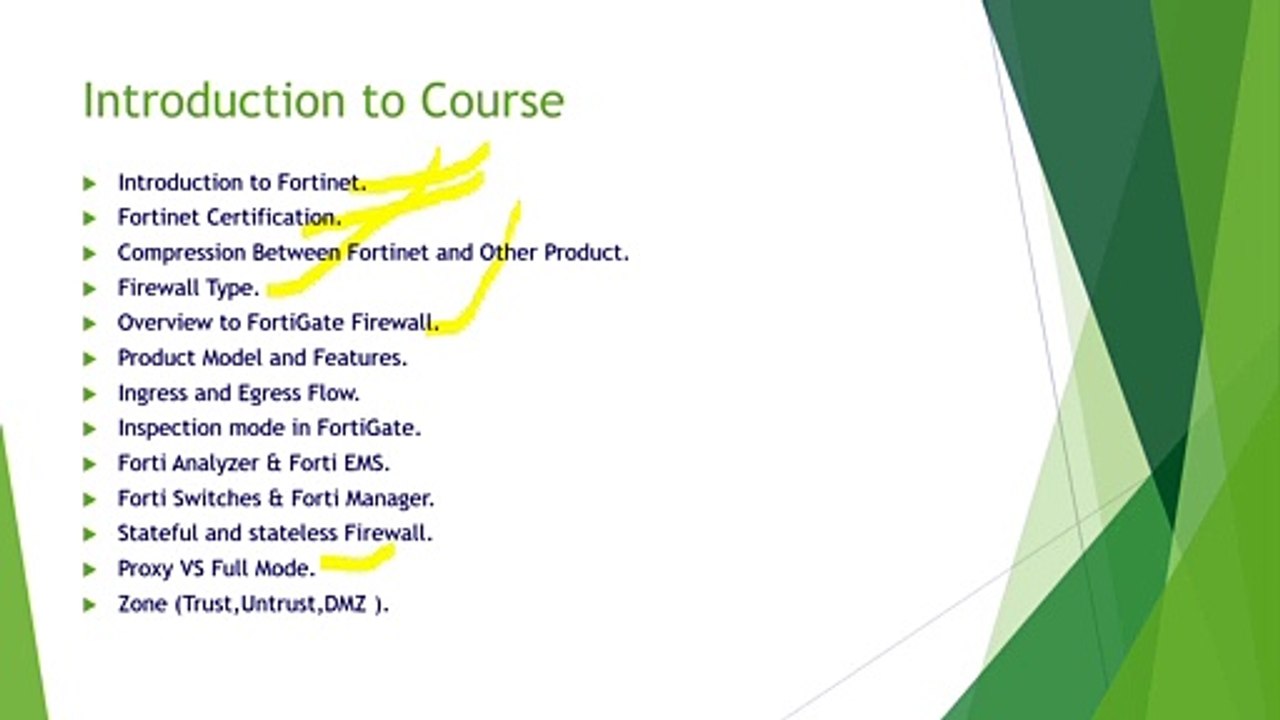 Introduction to Fortinet_Video