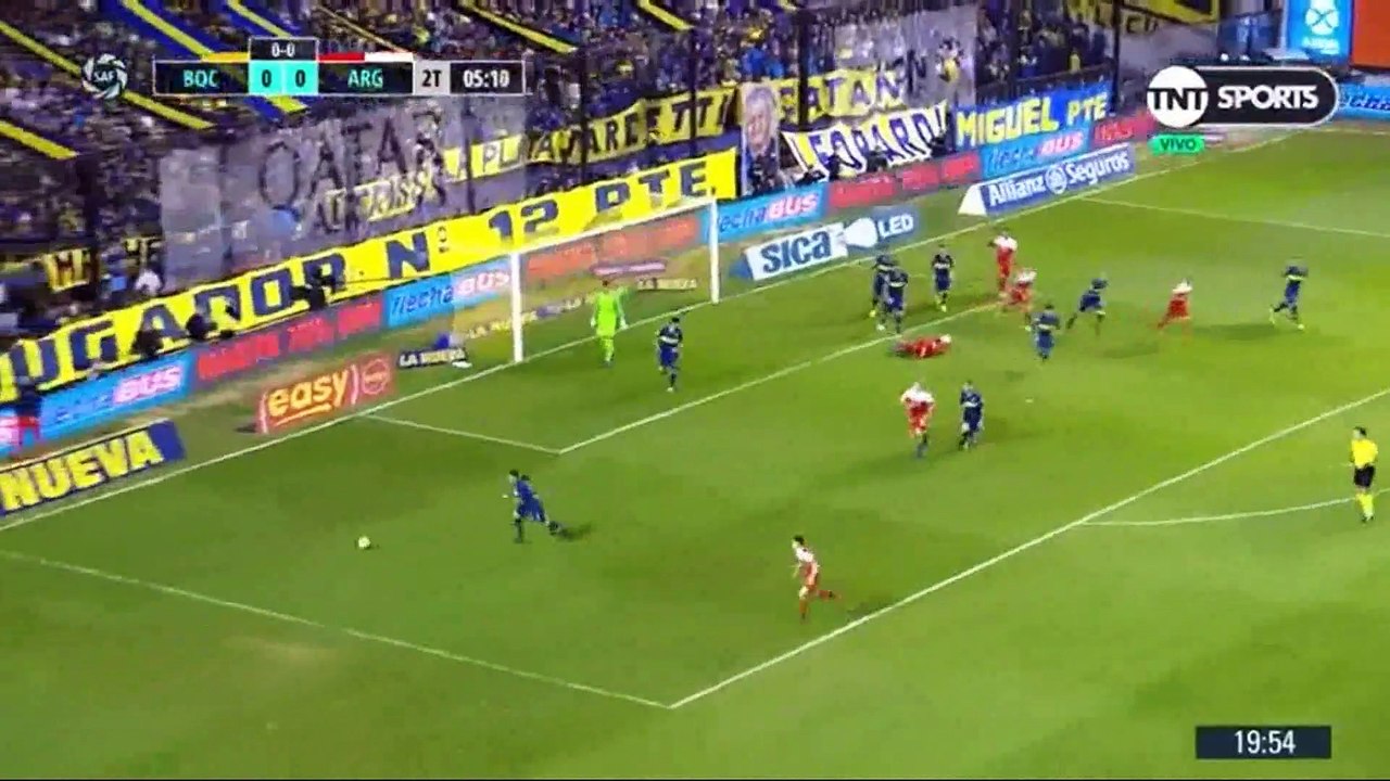 Superliga Argentina 2019/2020: Boca Jrs 1 - 0 Argentino Jrs (Segundo Tiempo)