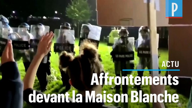 Mort de George Floyd : des heurts éclatent près de la Maison Blanche