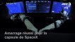 Amarrage réussi à l'ISS pour la capsule de SpaceX avec deux astronautes à bord