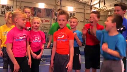 Girls vs Boys Gymnastics - Flexibility Challenge