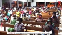 Pentecôte - Le Maire d'Abobo, Hamed BAKAYOKO, en communion avec ses frères chrétiens