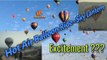 Hot Air Balloons Ride ll Exciting and Adventurous Sky Lantern