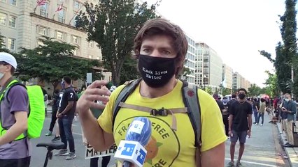 Continúan las manifestaciones en Washington por muerte de George Floyd