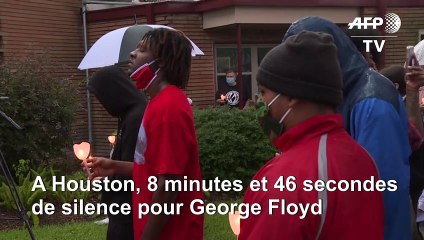 A Houston, 8 minutes et 46 secondes de silence pour George Floyd