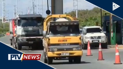 Lagay ng trapiko sa Cavitex, naging maluwag