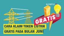 [INFOGRAFIS] Catat! Ini Cara Klaim Token Listrik Gratis PLN Bulan Juni 2020