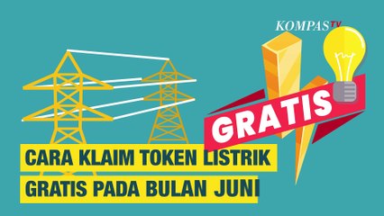 [INFOGRAFIS] Catat! Ini Cara Klaim Token Listrik Gratis PLN Bulan Juni 2020