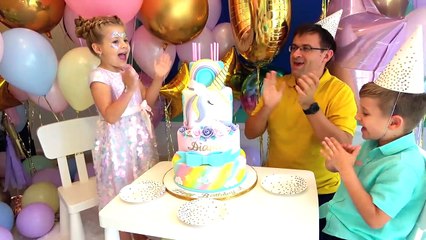 Diana & her 6th Birthday - surprises and sweets