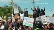 Aksi protes pascakematian George Floyd, warga Amerika berkulit hitam di Minneapolis, AS