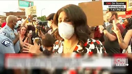 Polis şefinden canlı yayında özür