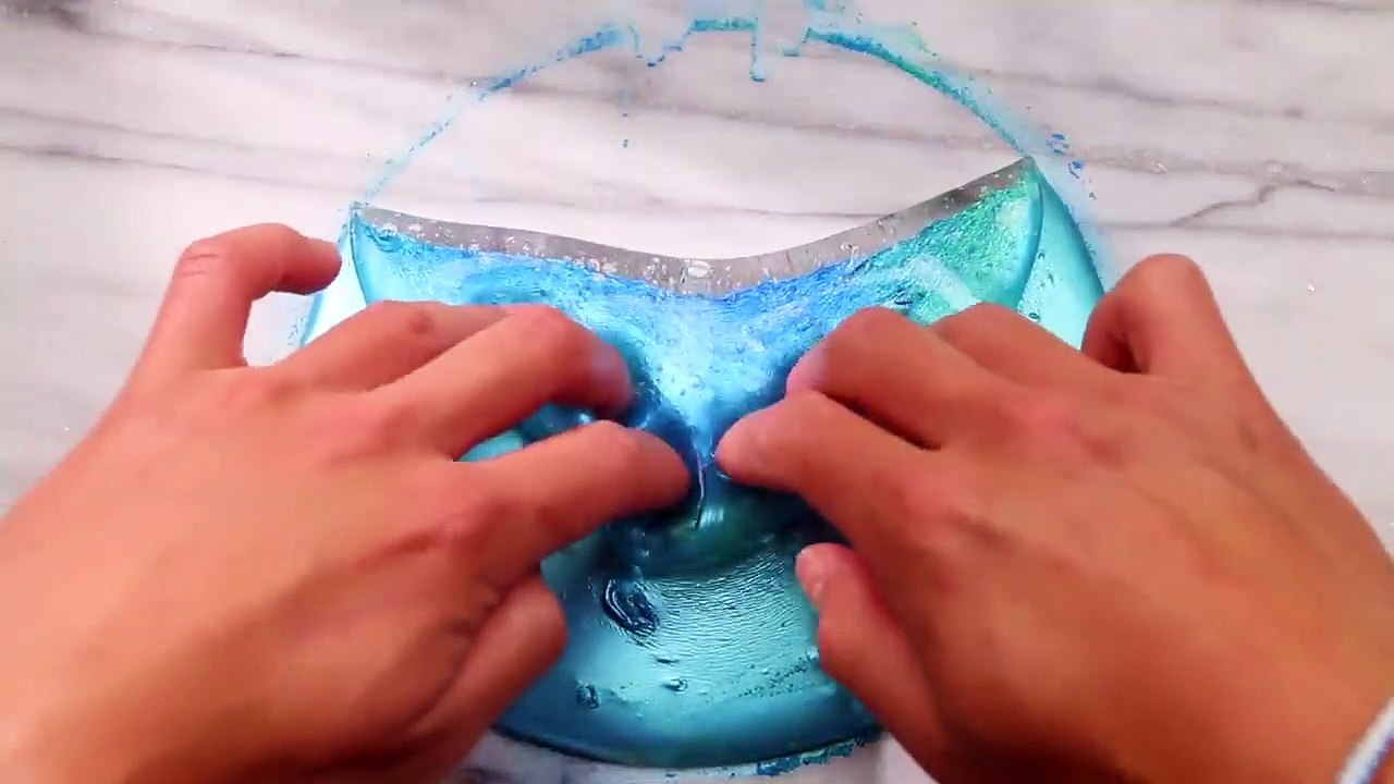 Making Slime with Balloons & Satisfying Makeup Brush Pigment Slime Coloring Relaxing ASMR Video #4!