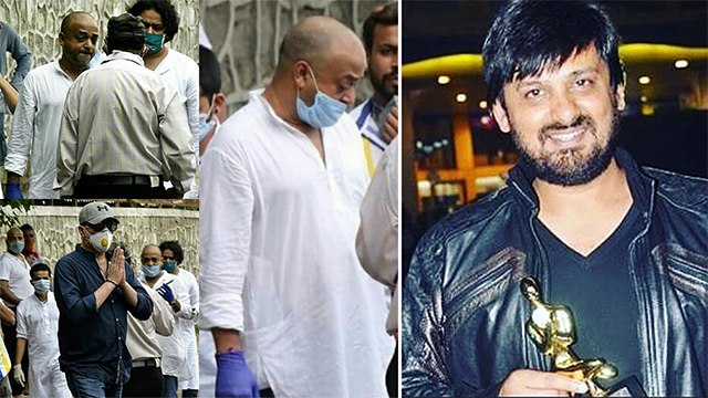 Sajid Khan CRIES At Brother Wajid Khan's Last Rites