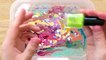 Mixing Nail Plosh into Clear Slime ! Recycling My Old Nail polish ! Satisfying Slime Video