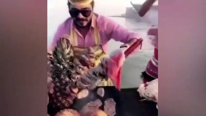 Nusret'in kardeşi Özgür Gökçe denizin ortasında mangal yaptı!