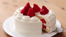 いちごのショートケーキの作り方＊クリスマスレシピ Chantilly Fraise｜HidaMari Cooking