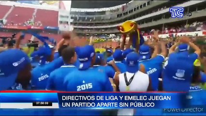 Presidentes de Emelec y Liga de Quito responden a comentarios sobre sus gestiones deportivas