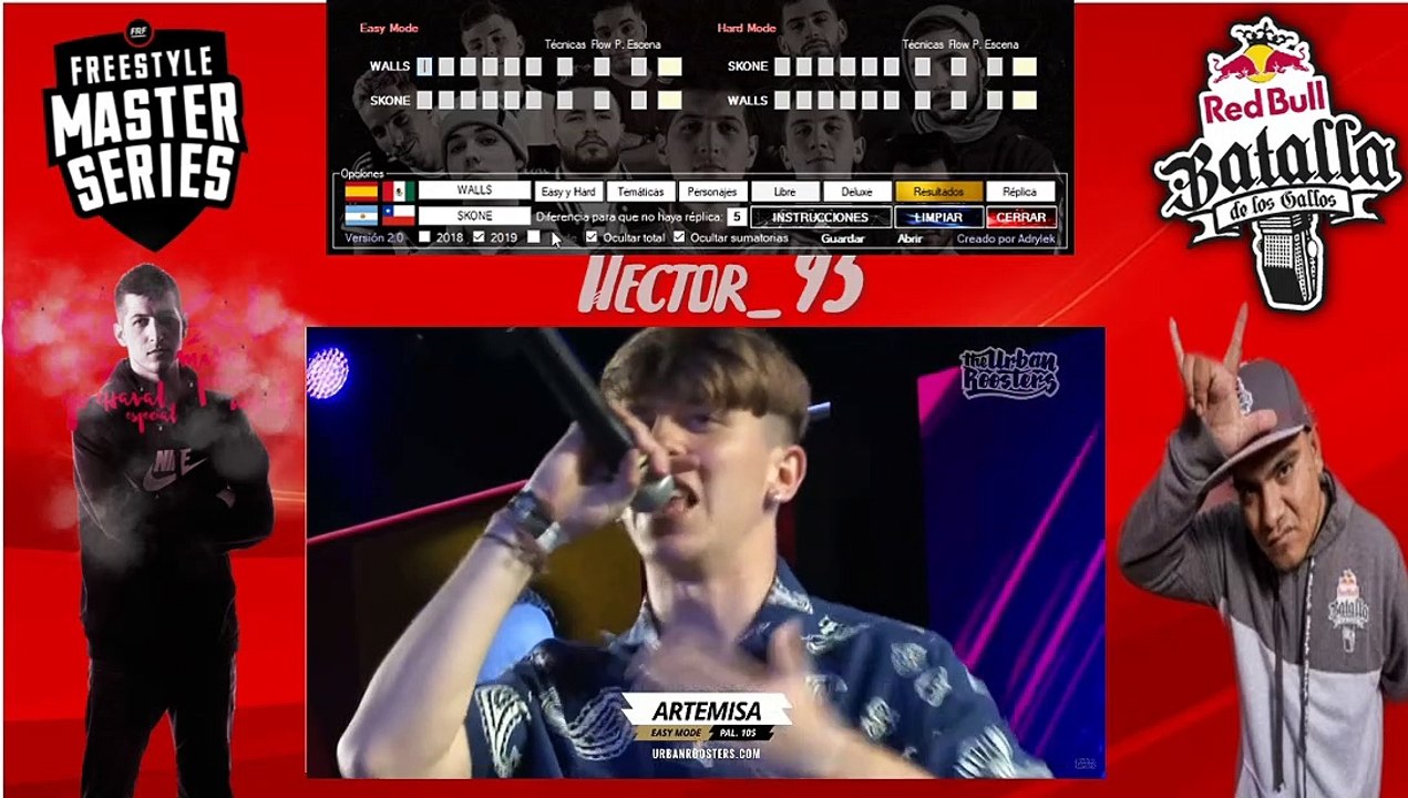 REACCIONANDO Y VOTANDO A SKONE VS WALLS | FMS INTERNACIONAL GRAN FINAL | OCTAVOS DE FINAL | Temporada 2019/2020