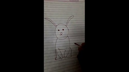 How to make a rabbit figure in easy way